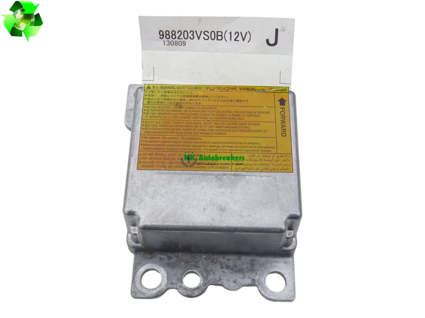 Nissan Note Airbag Control Module 988203VS0B Genuine 2014