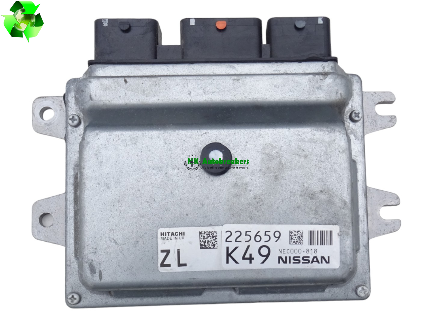 Nissan Note Engine Control Module 237033VU0A Genuine 2014