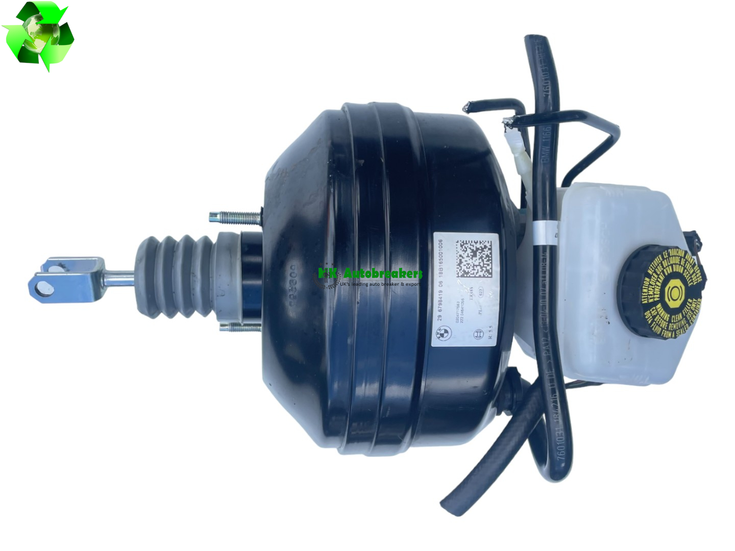 BMW 1 Series F20 Brake Servo Master Cylinder 6798419 Genuine 2017 (2)