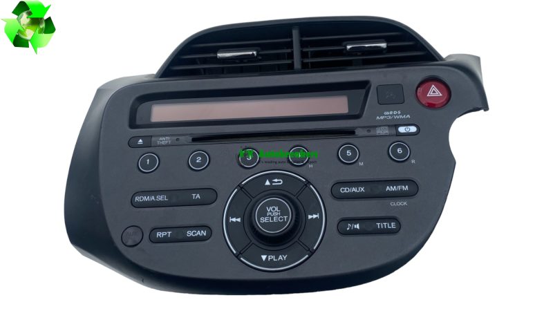 Honda Jazz Radio Stereo CD Player 39100TF3E600XB Genuine 2014