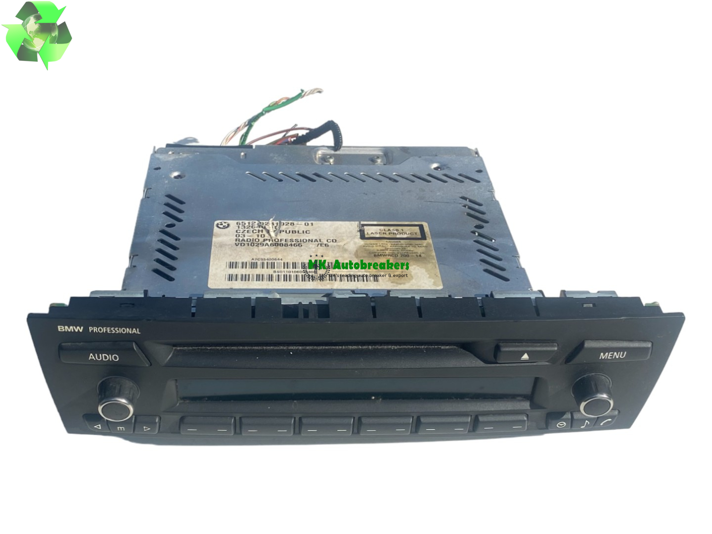 BMW 1 Series E87 Radio Professional CD Player 65129231928 Genuine 2010