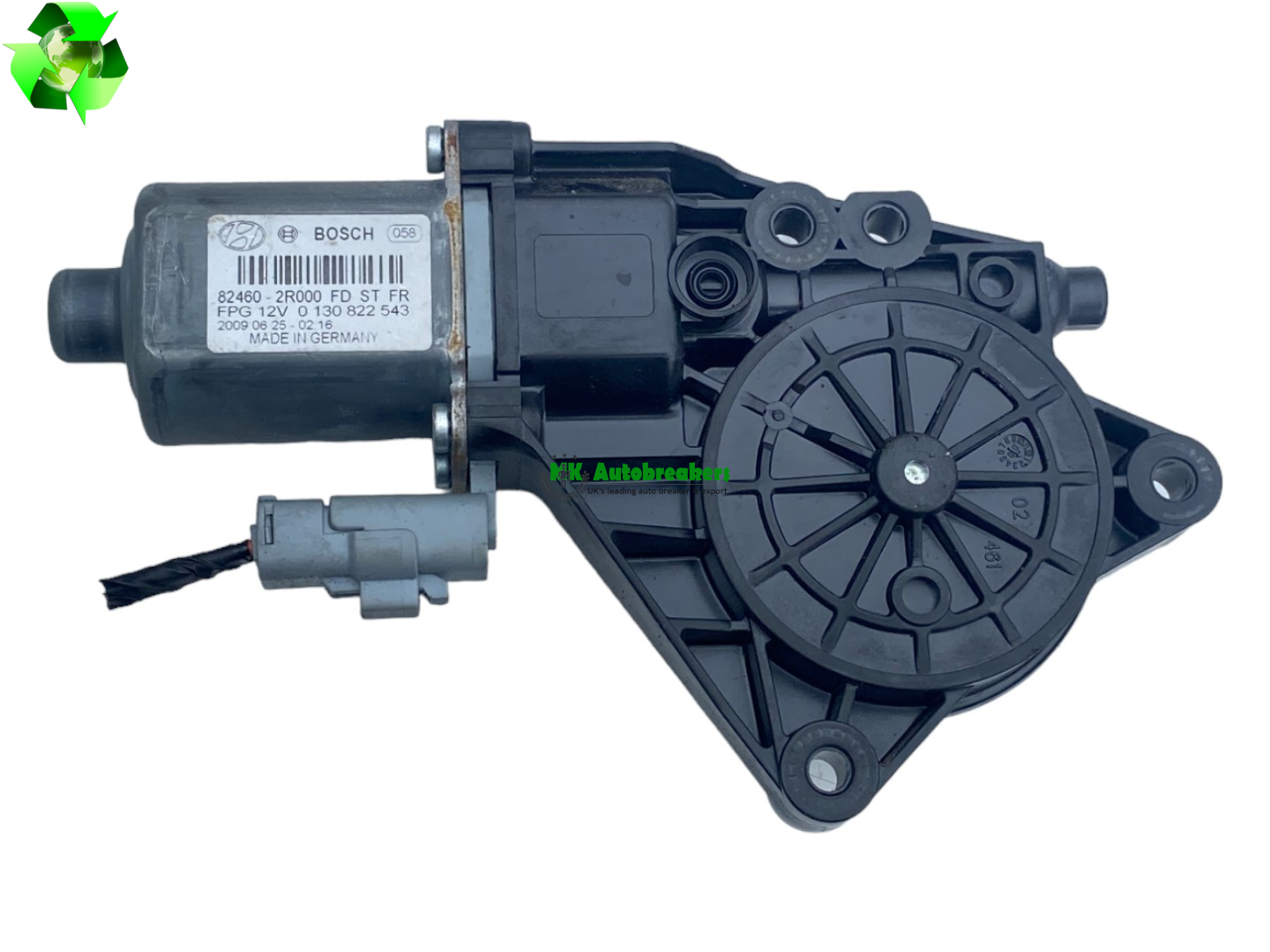 Hyundai I30 Window Motor 82460-2R000 Front Right Genuine 2010