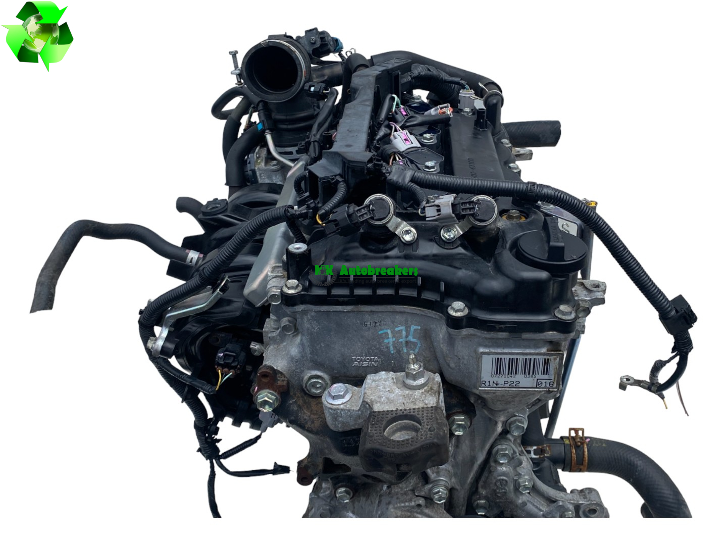 Toyota Yaris 1.3 1NR-FE Engine 1900047190 Genuine 2014