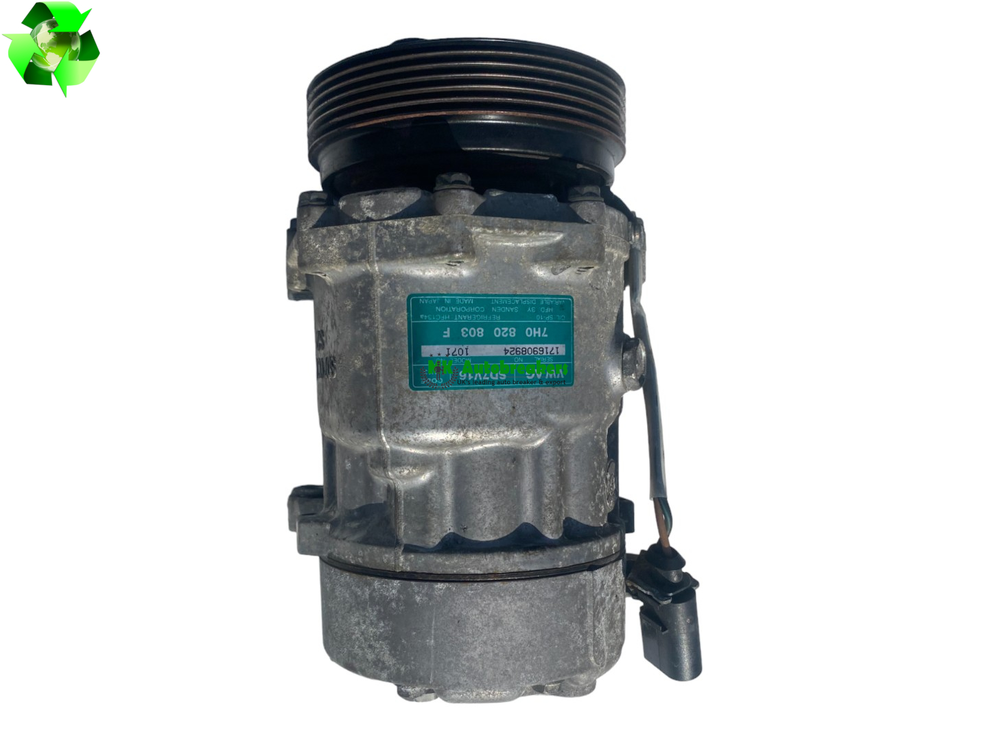 Volkswagen Caddy A/C Compressor Pump 7H0820803F Genuine 2010