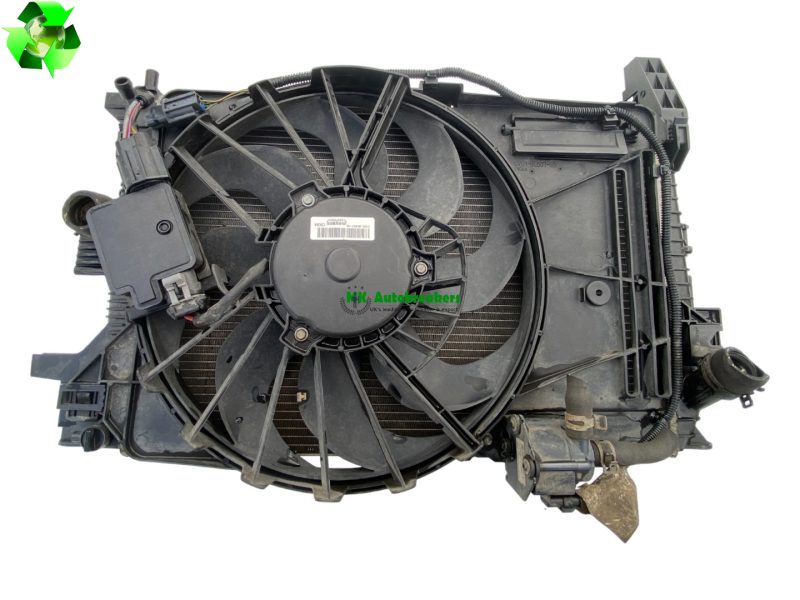 Ford focus radiator fan pack cv61-8005-vc genuine 2012