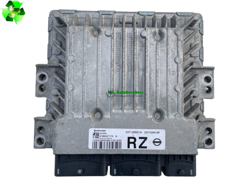 Nissan qashqai engine control unit 237103610r genuine 2013