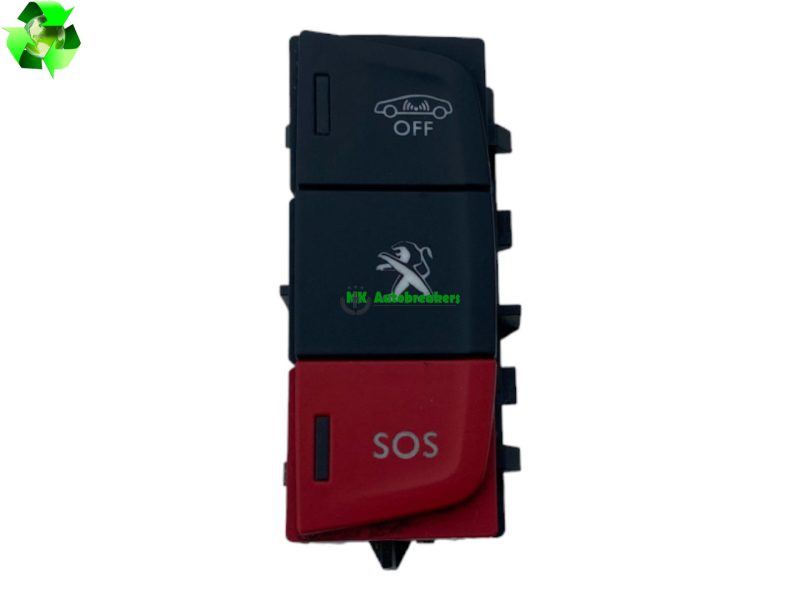 Peugeot 508 Alarm SOS Control Switch 96661782ZD Genuine 2014