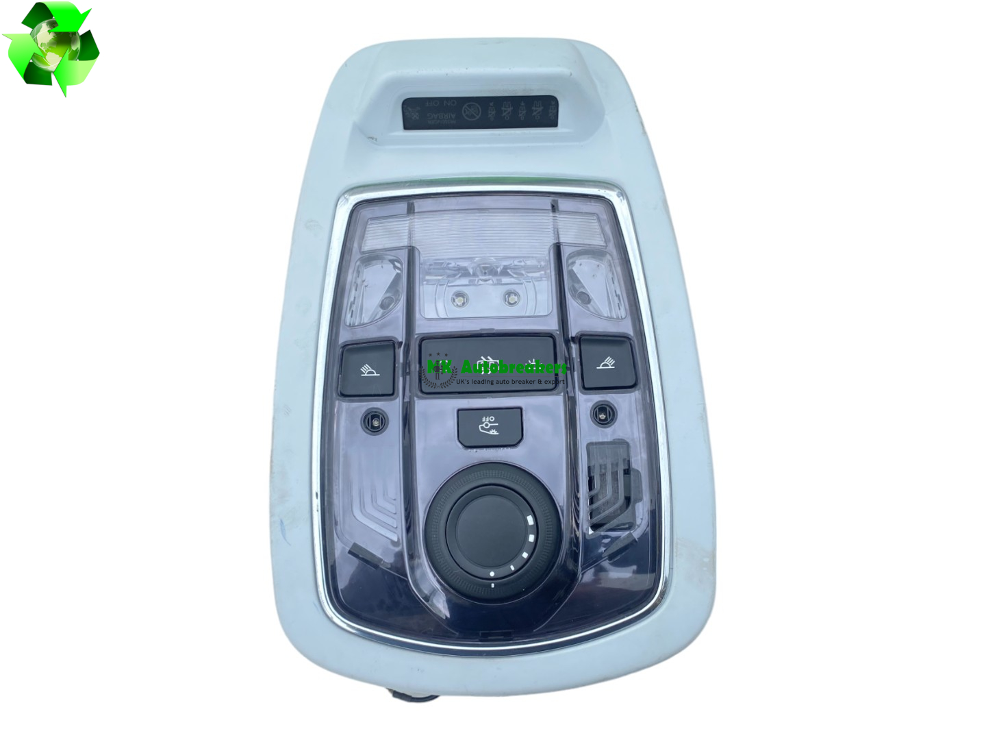 Peugeot 508 Interior Roof Light Panel 96884867XT Genuine 2014