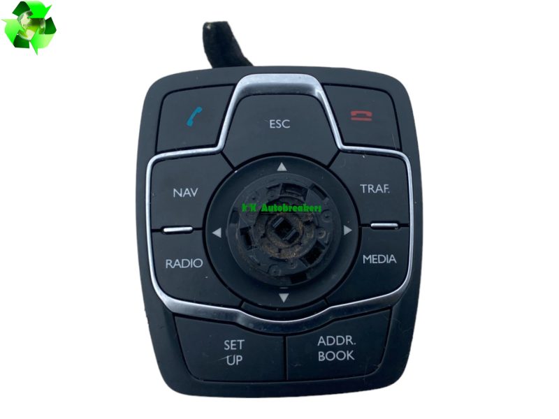 Peugeot 508 Multimedia SAT NAV Control Switch 9665668380 Genuine 2014