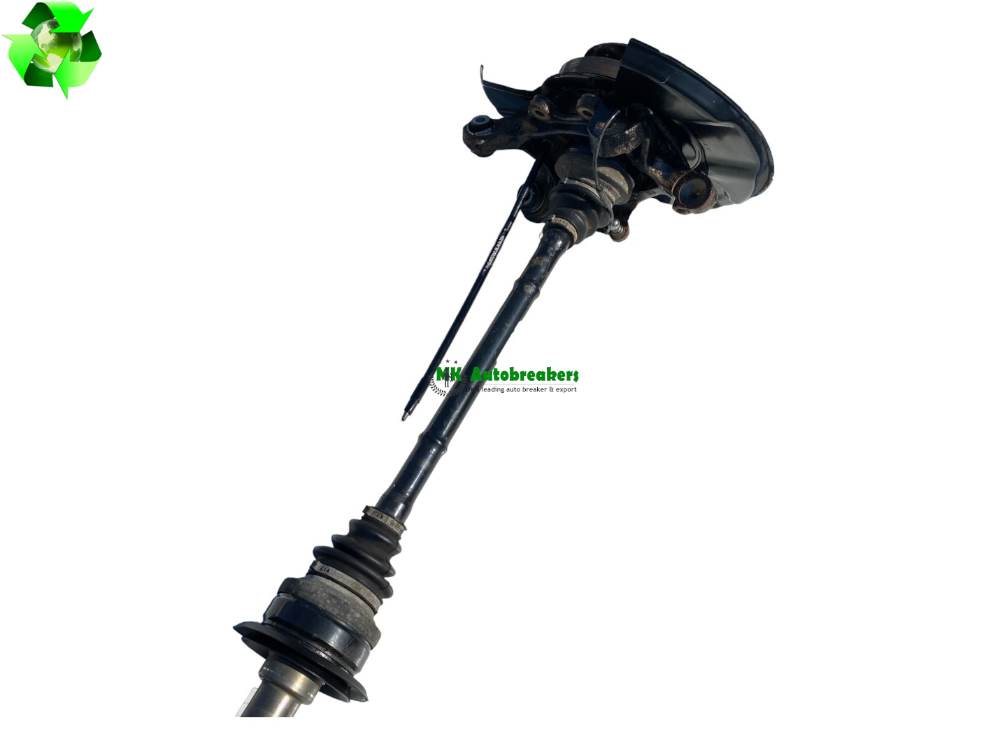 BMW 4 Series F33 Driveshaft Wheel Hub Set 7597689 Rear Left Genuine 2017