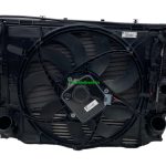 BMW 4 Series F33 Radiator Condenser Fan Pack 17118673370 Complete Genuine 2017 (4)
