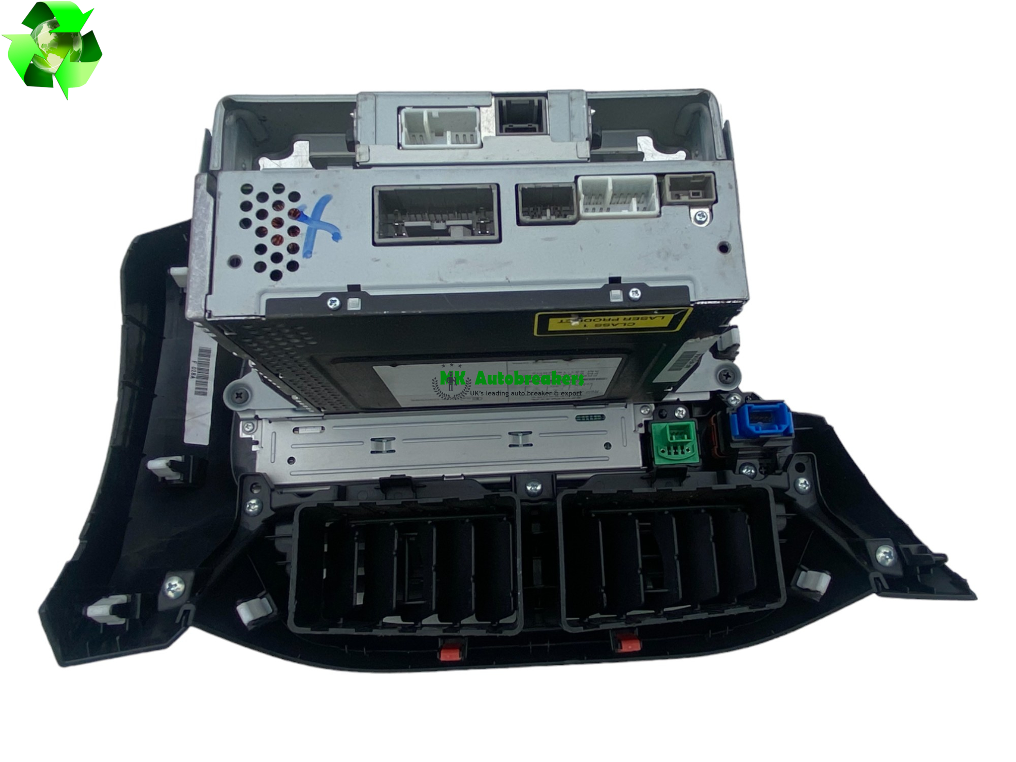 Honda Jazz Radio Stereo CD Player 39100TF3E600XB Genuine 2012 (3)