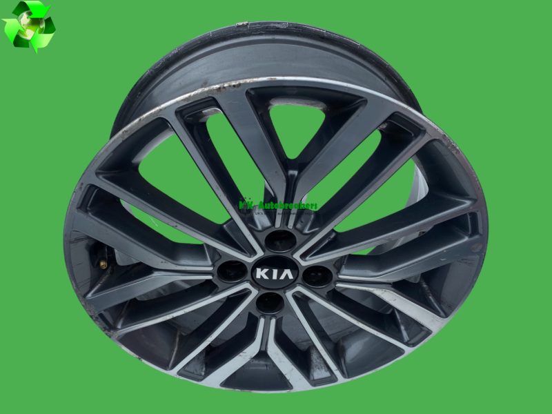 Kia rio gt-line alloy wheel 52910-h8600 8 spoke genuine 2021