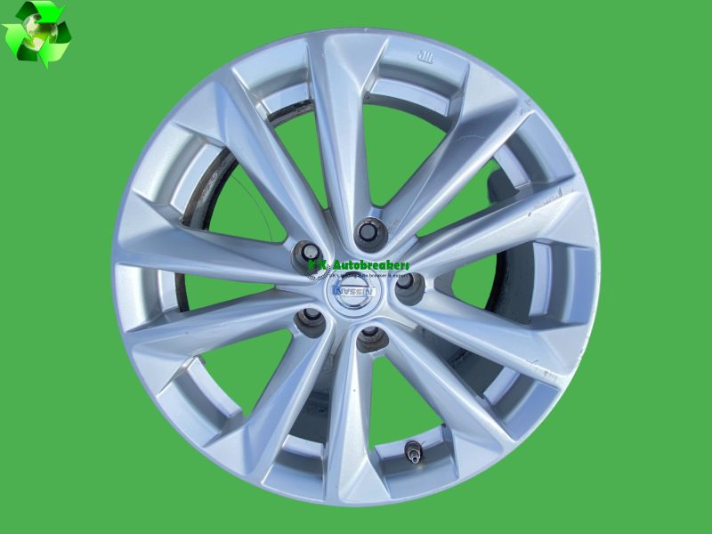 Nissan qashqai alloy wheel 17x7j d03004ea1a genuine 2015