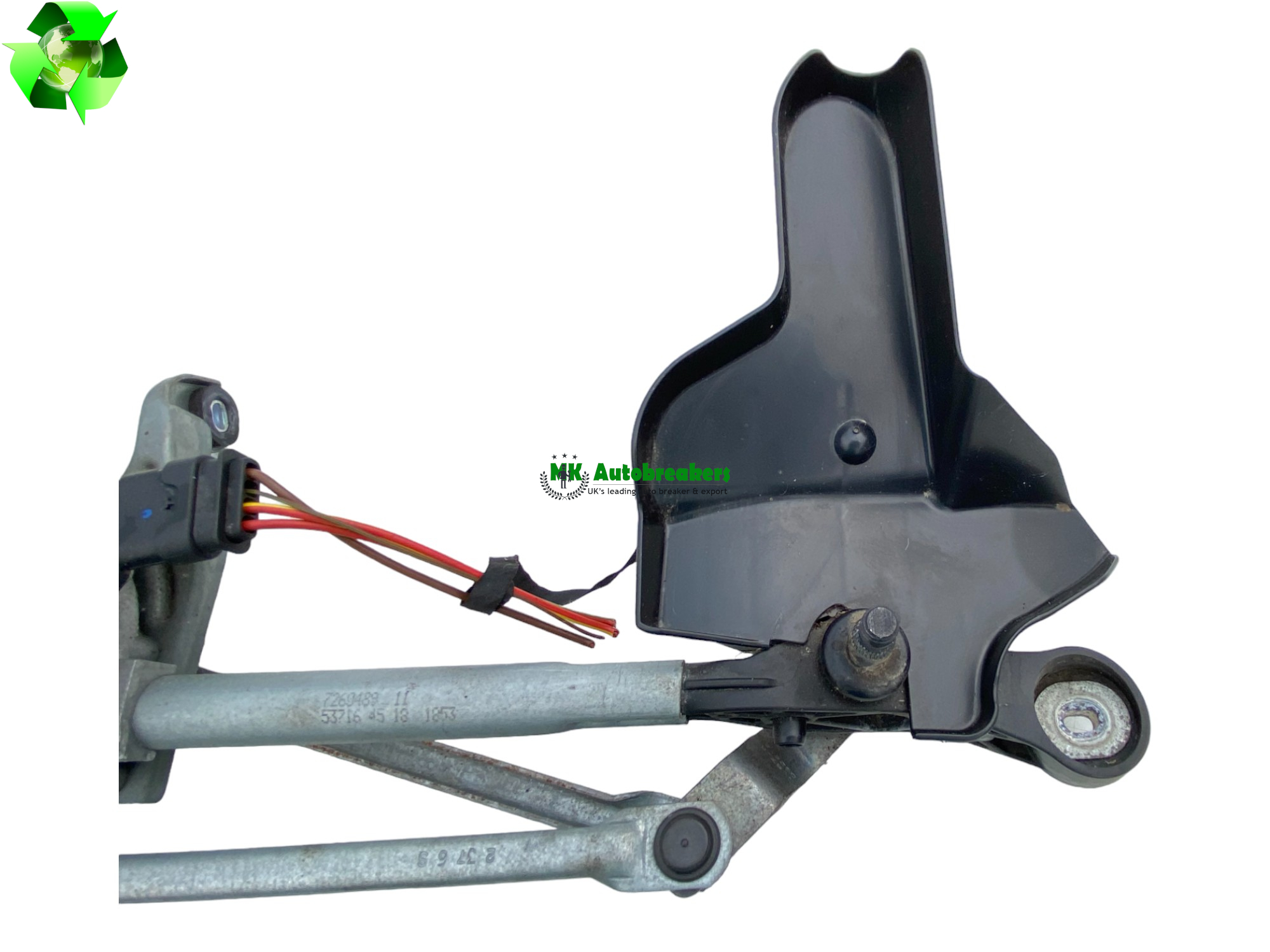 BMW 4 Series F33 Wiper Motor & Linkage 7267504 Genuine 2017