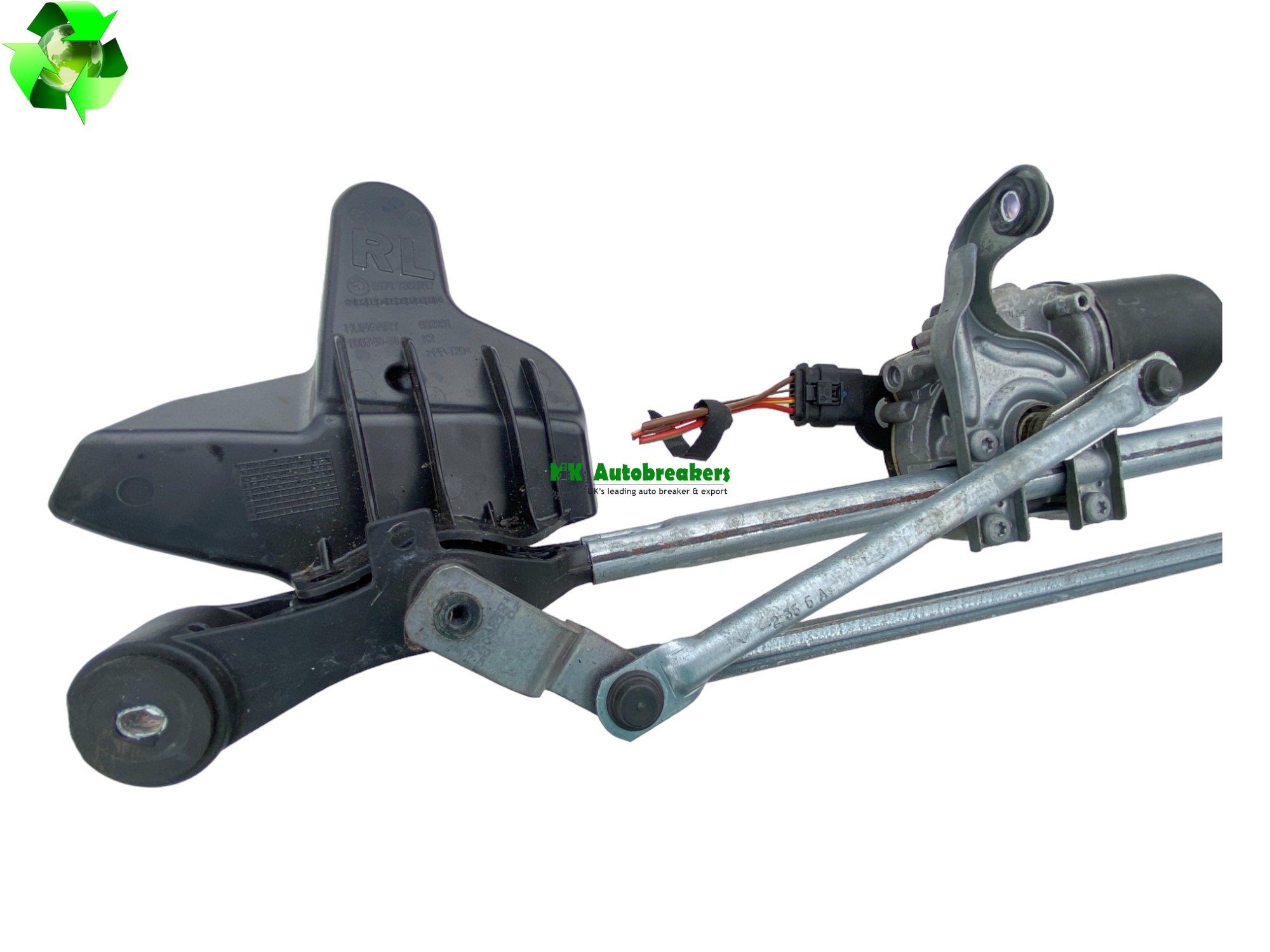 BMW 4 Series F33 Wiper Motor & Linkage 7267504 Genuine 2017