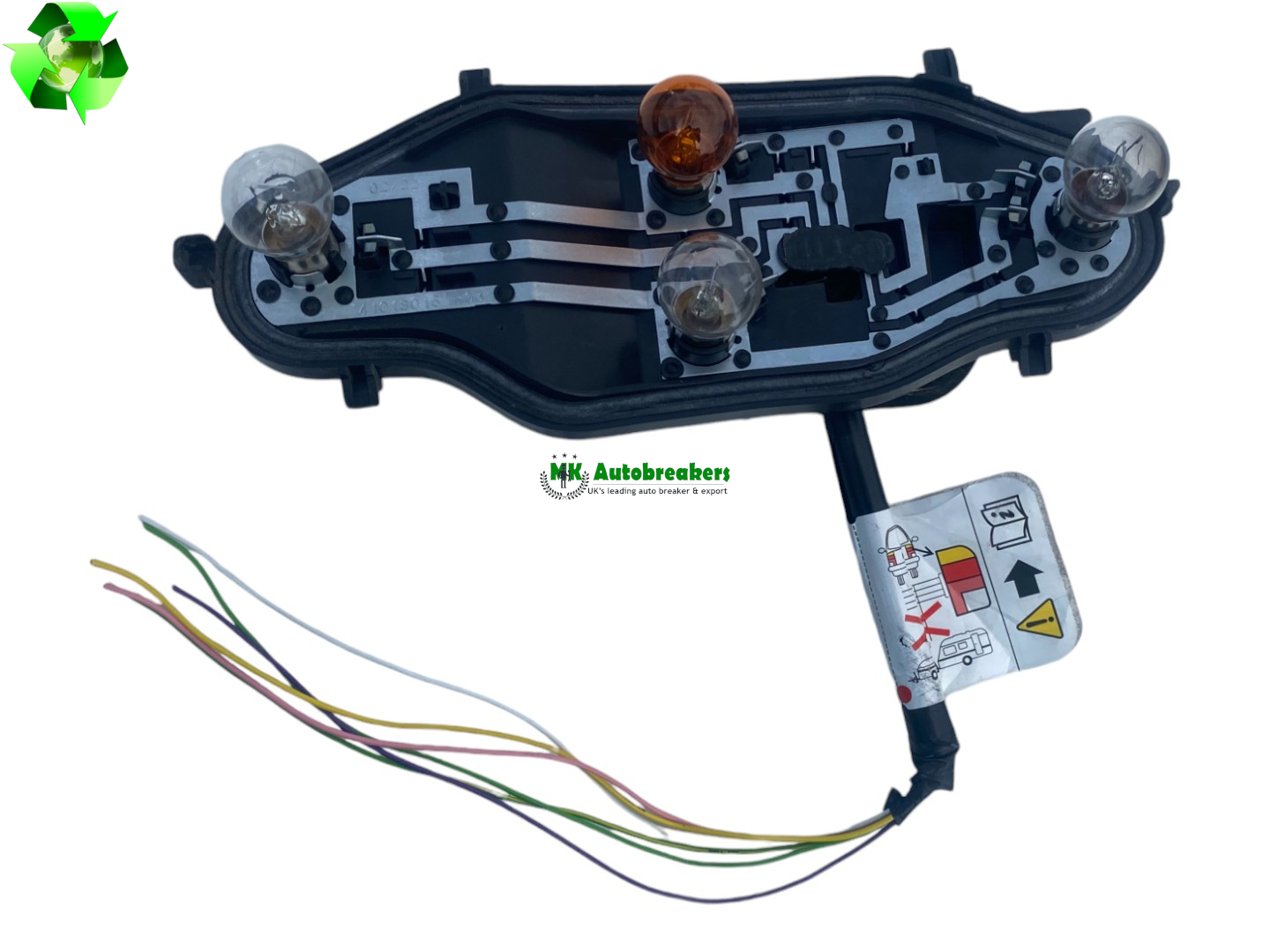 Citroen Berlingo Rear Light Bulb Holder 41018018 Left Genuine 2022