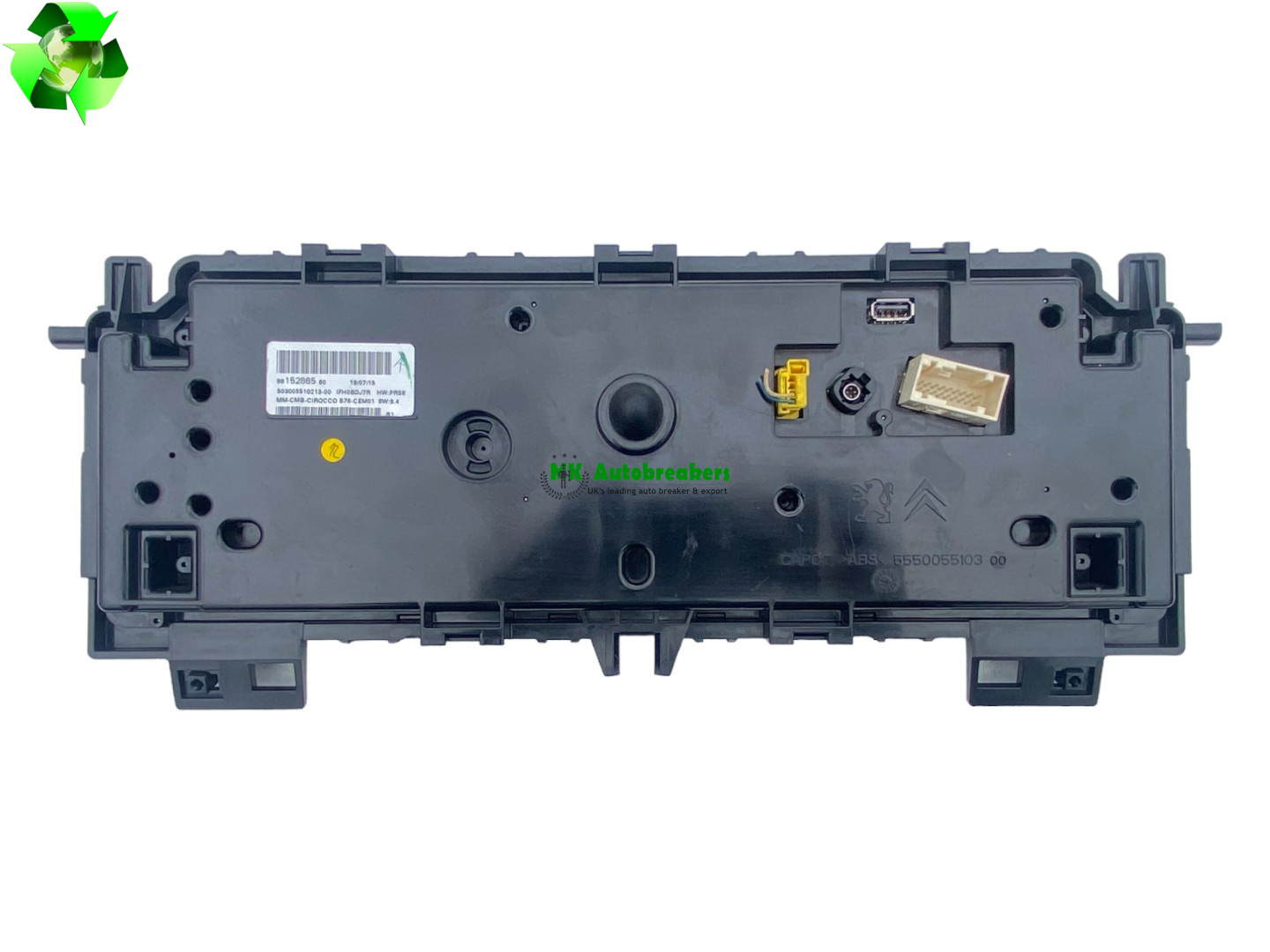 Citroen C4 Grand Picasso Speedometer Instrument Cluster 9815286580 Genuine 2015