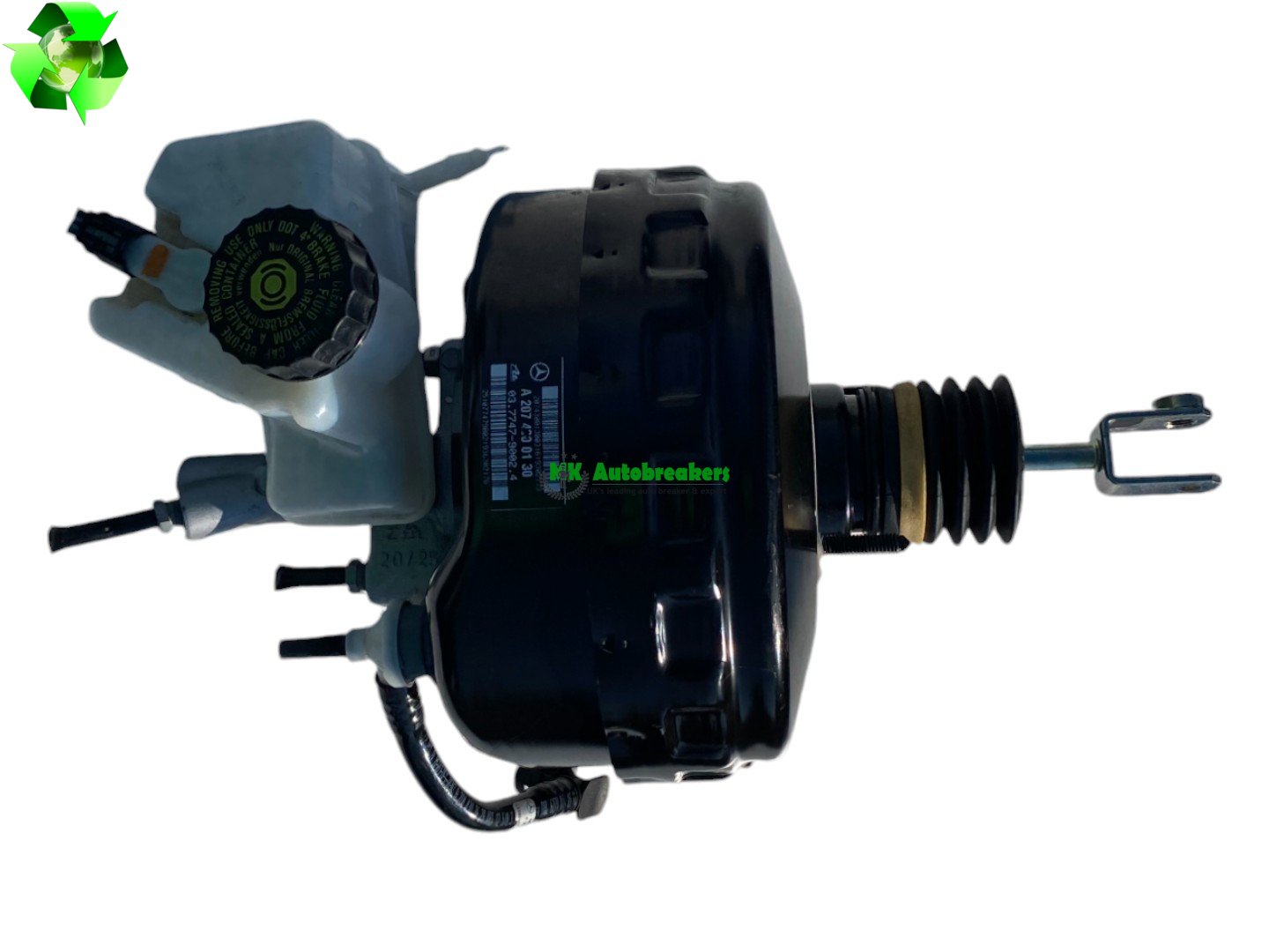 Mercedes E-Class Brake Servo Master Cylinder A2074300130 Coupe Genuine 2017