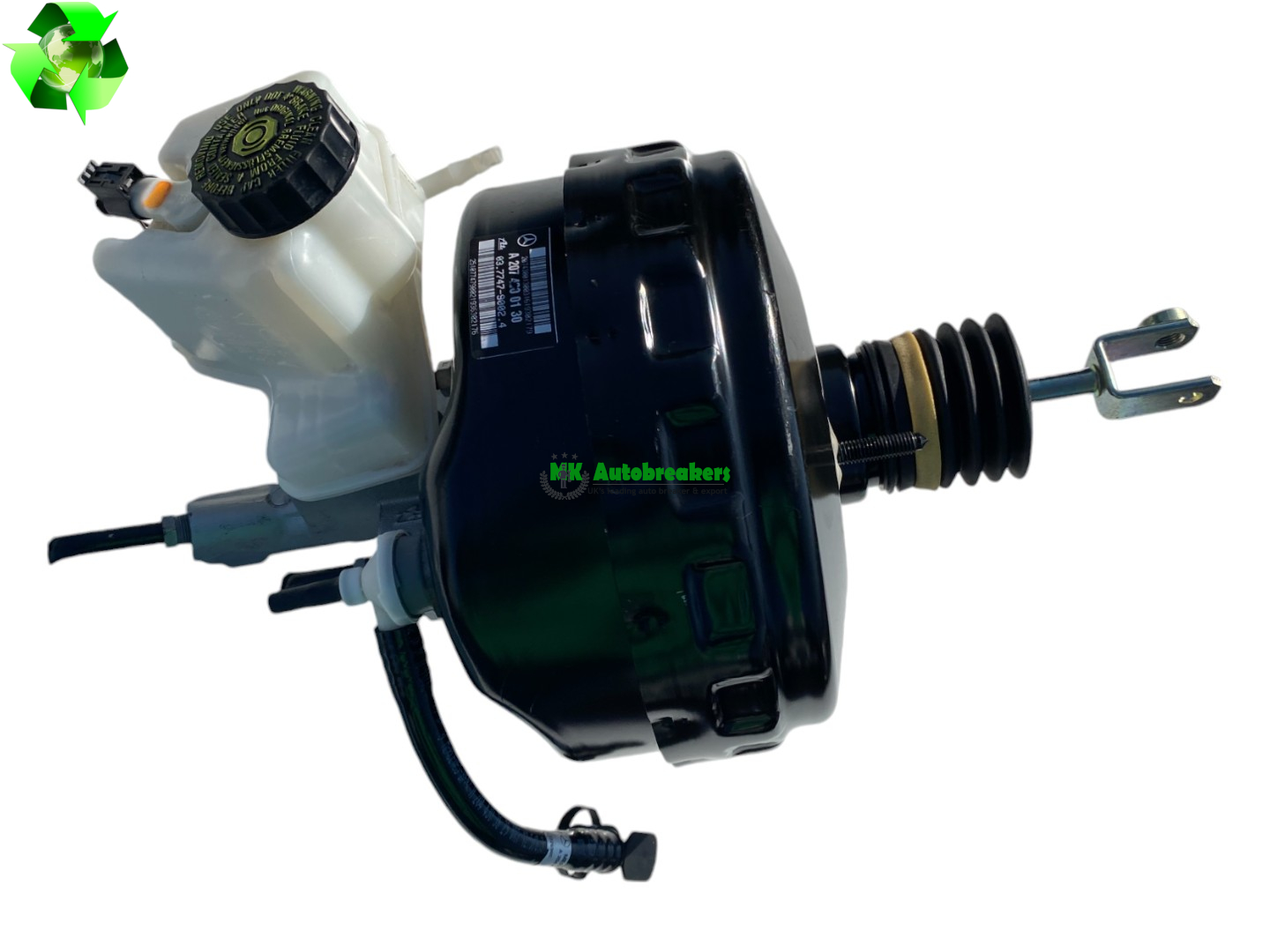 Mercedes E-Class Brake Servo Master Cylinder A2074300130 Coupe Genuine 2017