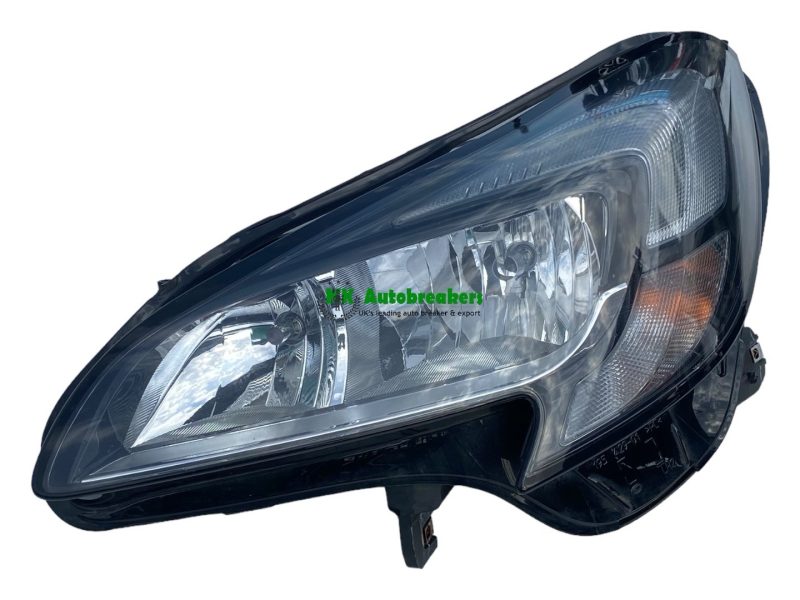 Vauxhall corsa headlight headlamp 39108228 left genuine 2016