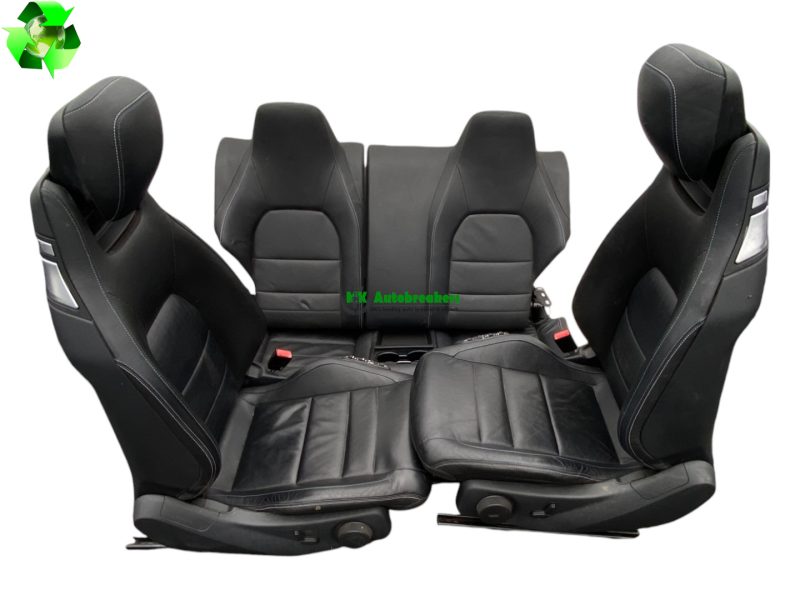 Mercedes e-class complete seat set coupe genuine 2017