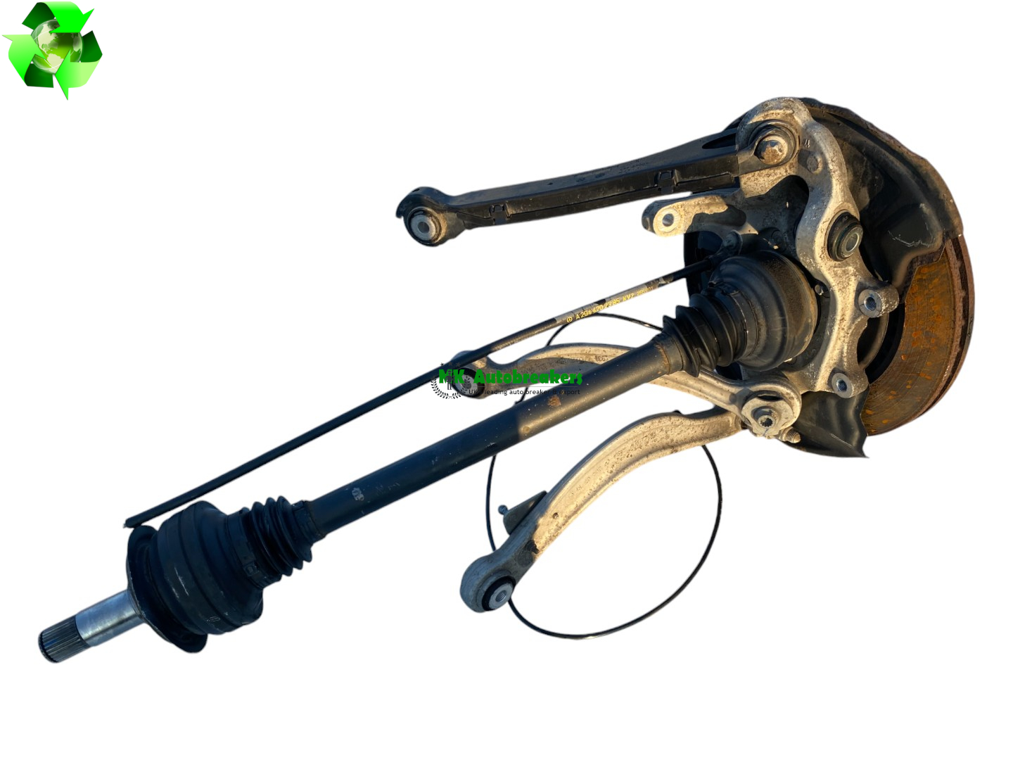 Mercedes E-Class Driveshaft Wheel Hub Set A2043500341 Rear Left Genuine 2016