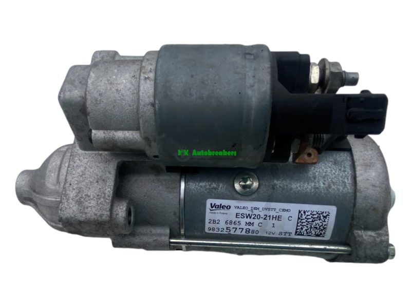 Vauxhall crossland starter motor 9832577880 1. 5 diesel genuine 2022