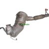 Ford transit custom catalytic converter particle filter gk21-5l243-ah 2. 0 diesel genuine 2018