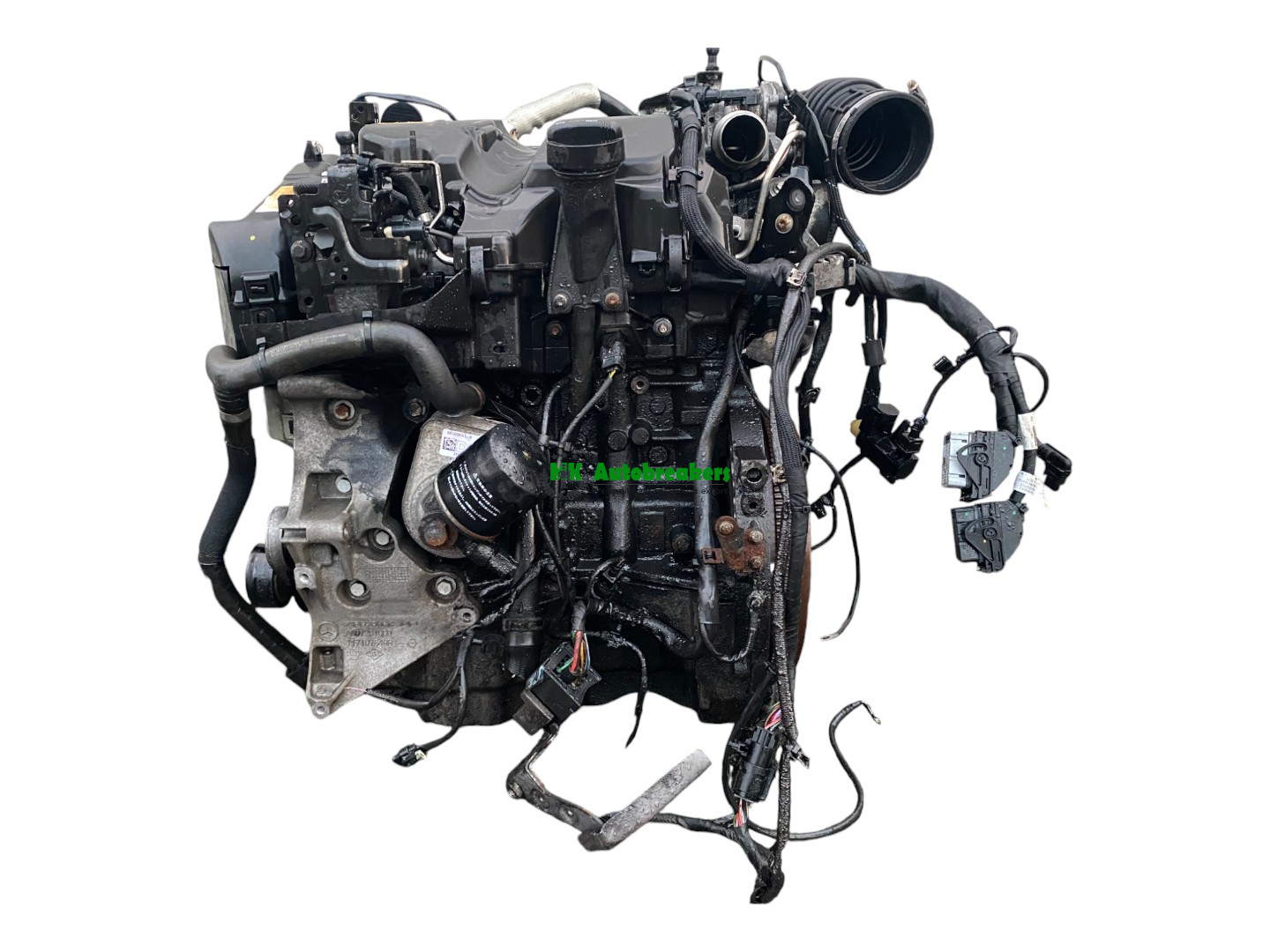 Mercedes A-Class 1.5 Engine Complete OM607.951 K9KA461 A6070106800 Genuine 2016