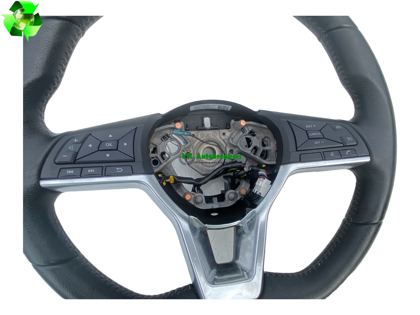 Nissan Micra Steering Wheel 484305FA4A Genuine 2019