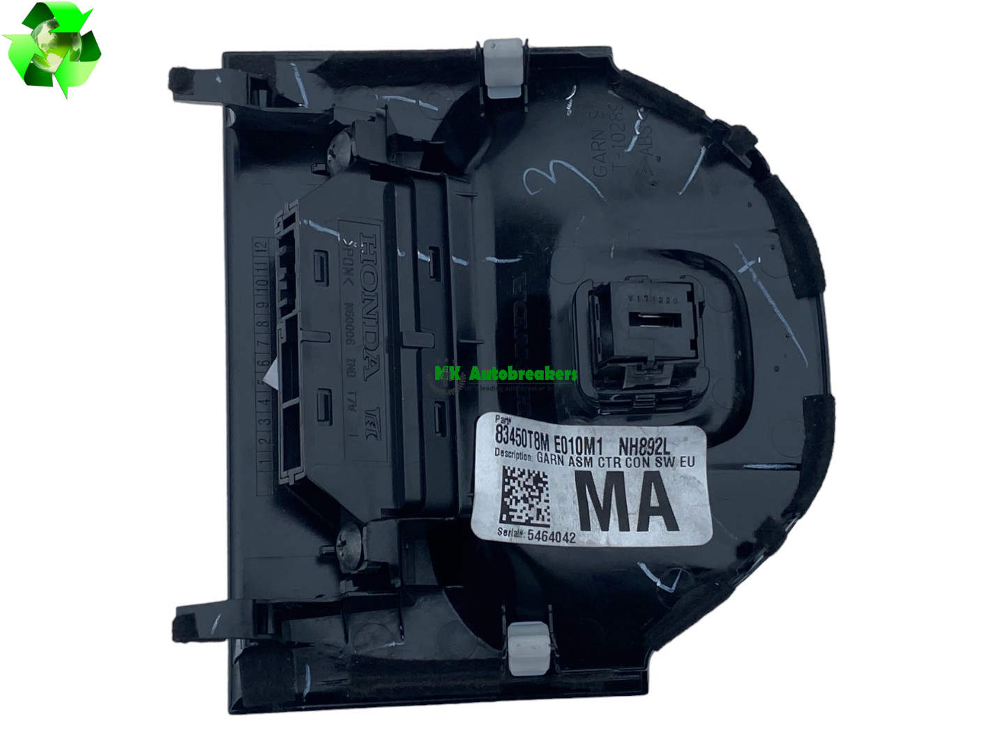 Honda HR-V Auto Off Switch Airbag Indicator 83450T8ME010 Genuine 2018