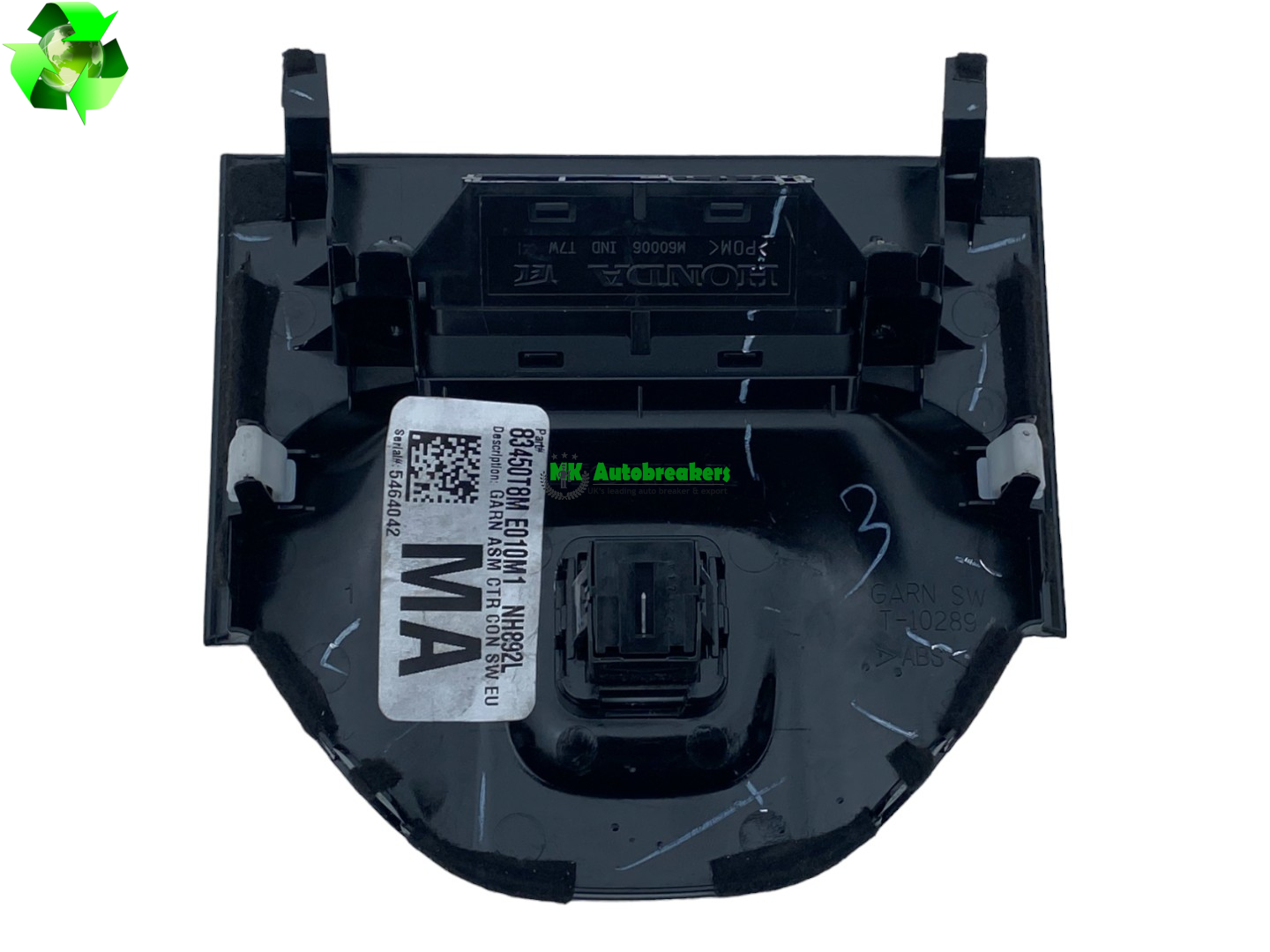 Honda HR-V Auto Off Switch Airbag Indicator 83450T8ME010 Genuine 2018