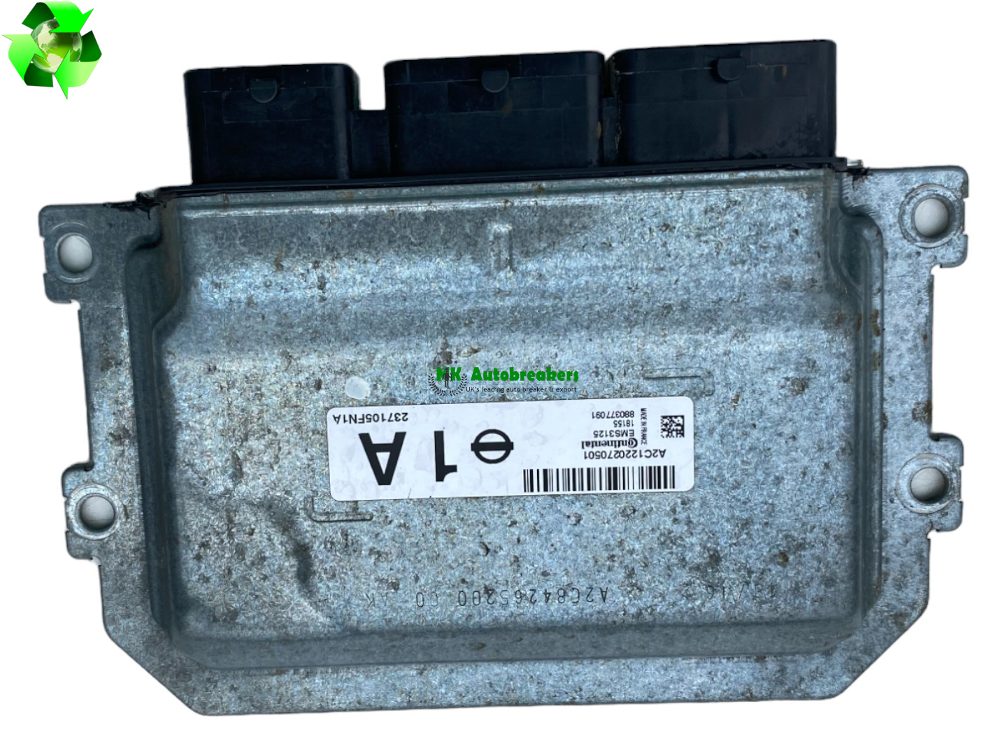 Nissan Micra Engine Control Module 237105FN1A Genuine 2019