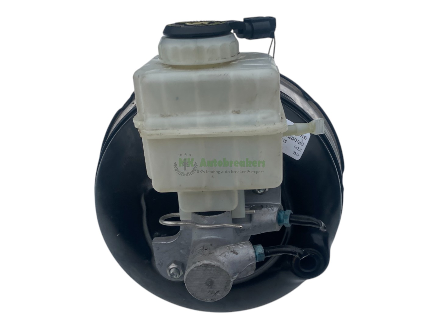 BMW 5 Series F10 Brake Servo Master Cylinder 6796726 Genuine 2015