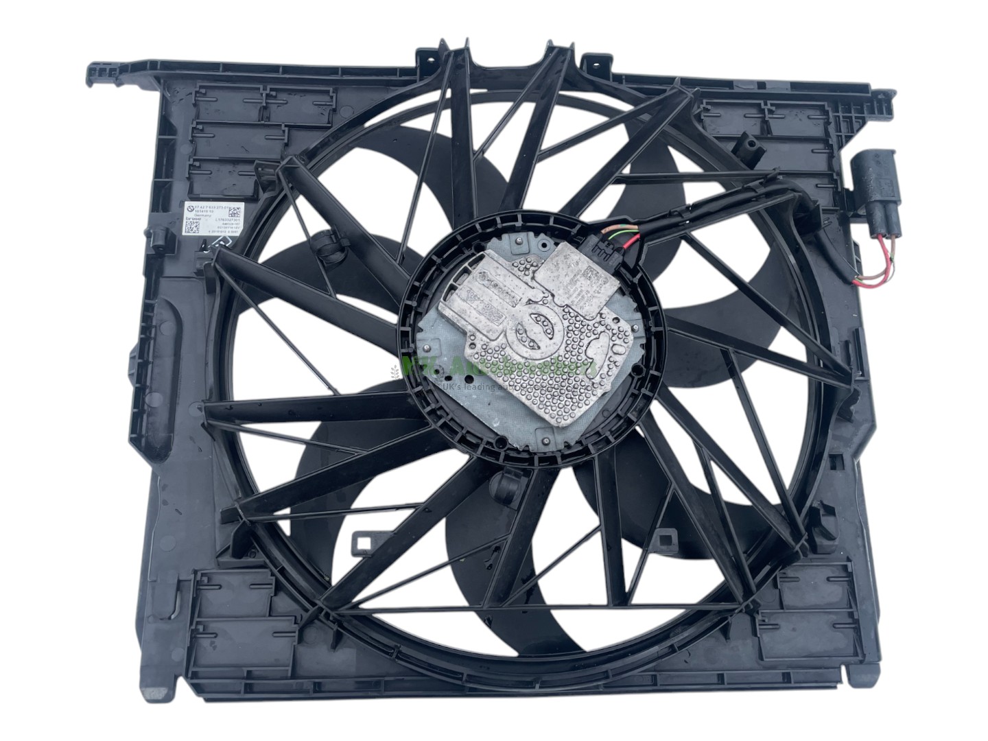 BMW 5 Series F10 Radiator Cooling Fan 7633273 Genuine 2015