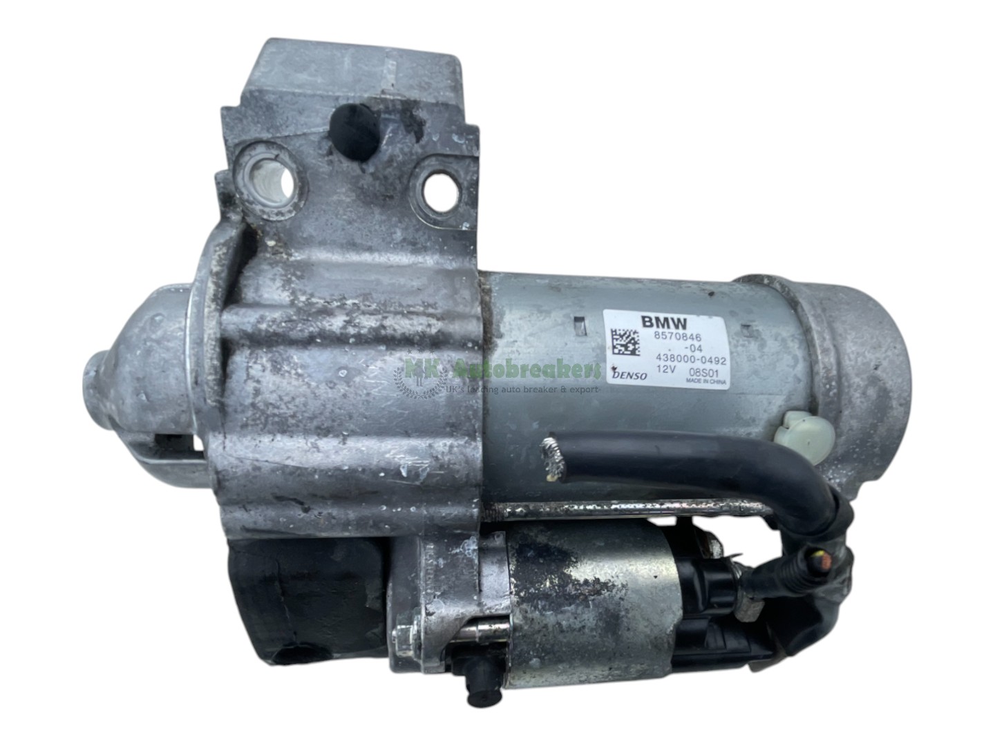BMW 5 Series F10 Starter Motor 8570846 Genuine 2015