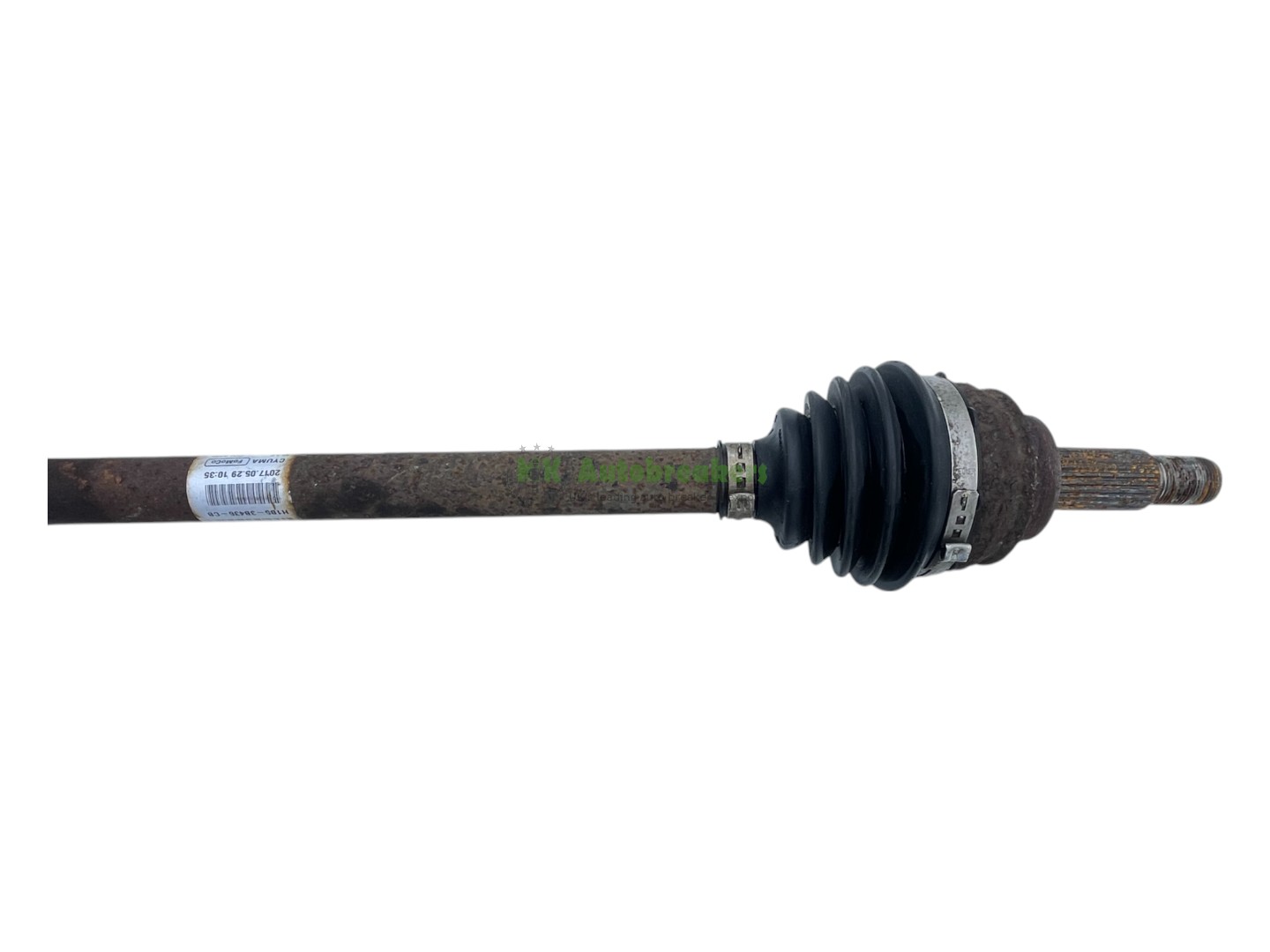 Ford Fiesta Driveshaft H1B5-3B436-CB Auto 10 Right Genuine 2018