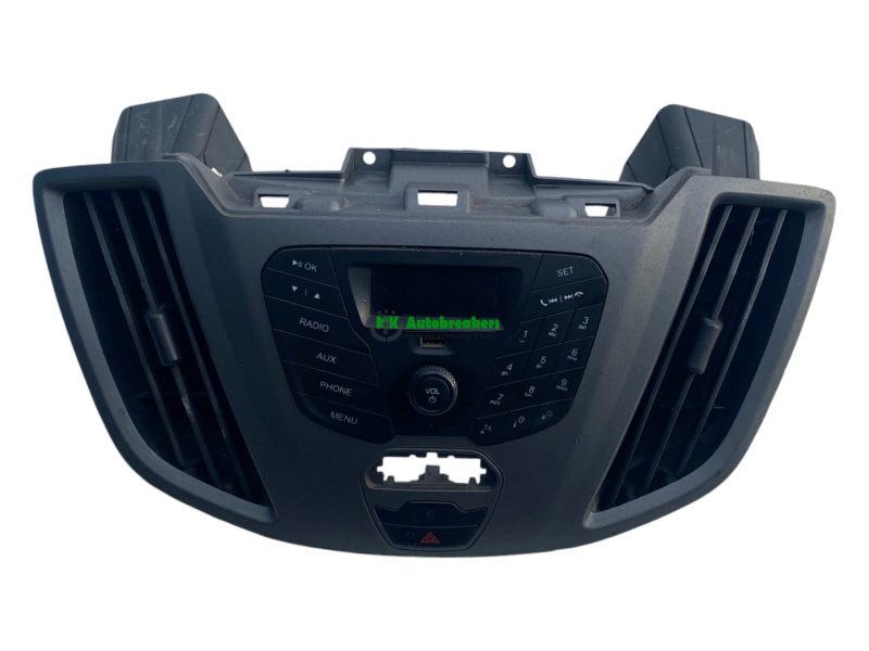 Ford transit radio stereo head unit bk3t-18d815-bg genuine 2018