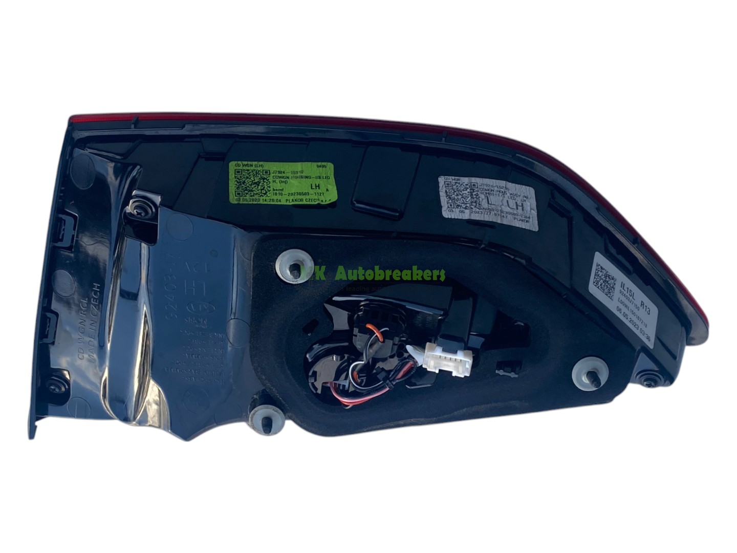 Kia Ceed Rear Inner Tail Light 92403J7150 Left Genuine 2023