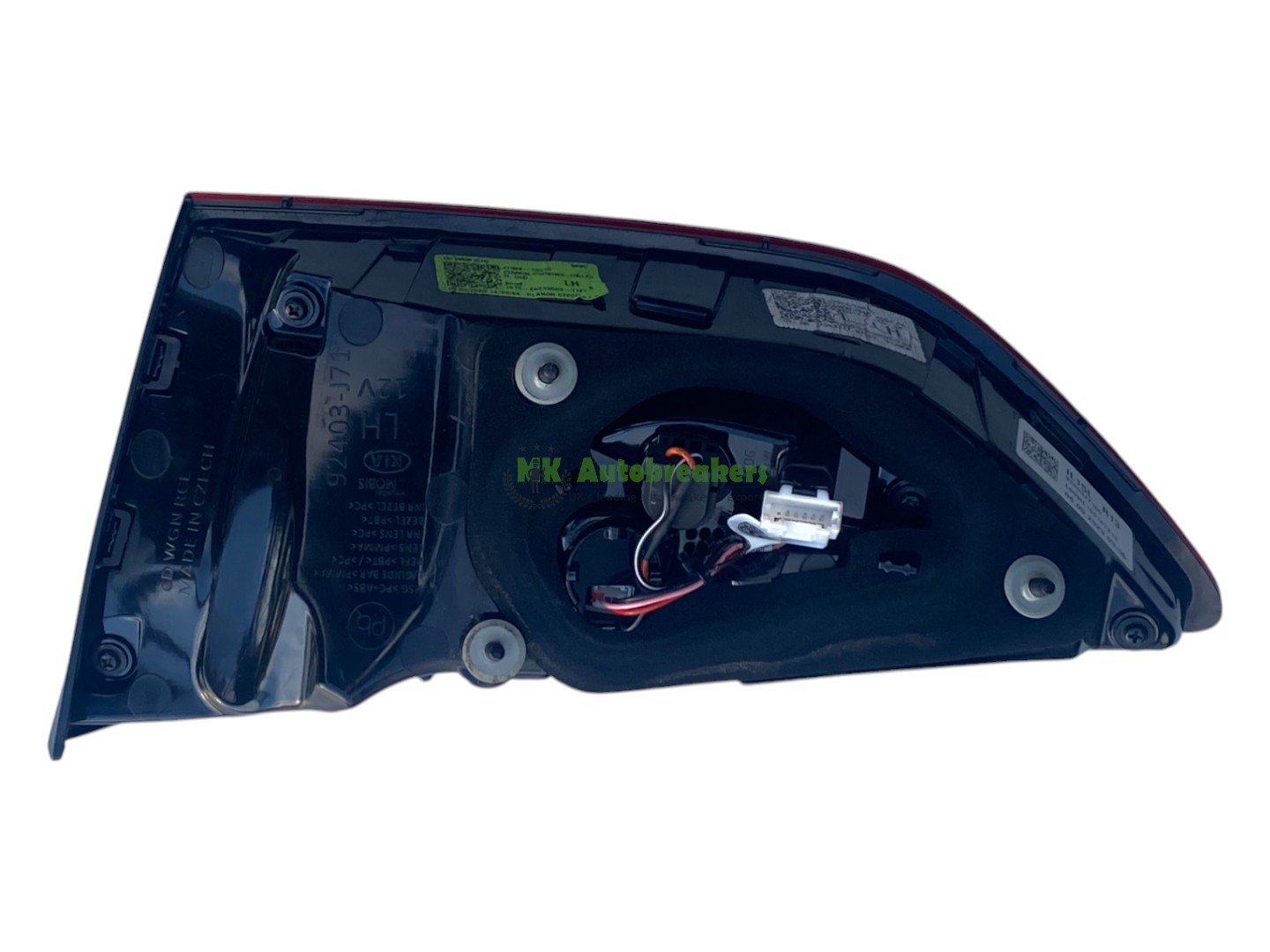 Kia Ceed Rear Inner Tail Light 92403J7150 Left Genuine 2023