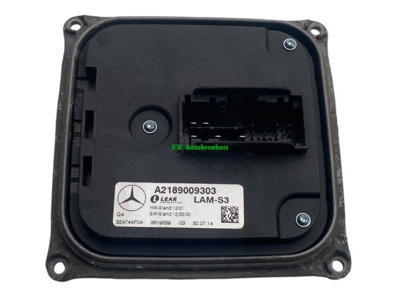 Mercedes a-class ballast headlight led control a2189009303 genuine 2016