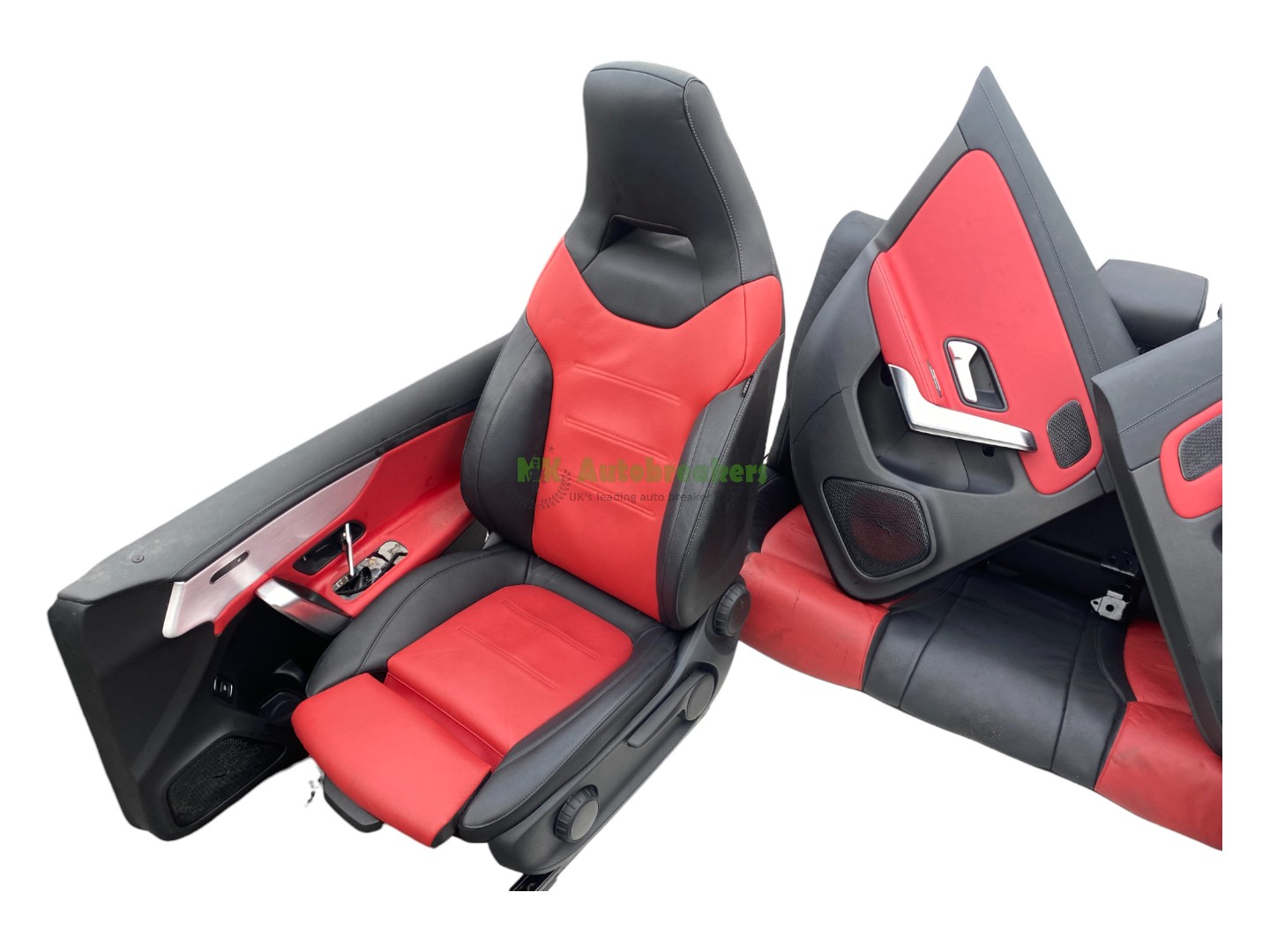 Mercedes CLA Seat Front and Rear Leather Coupe 4 Doors Complete Genuine 2019