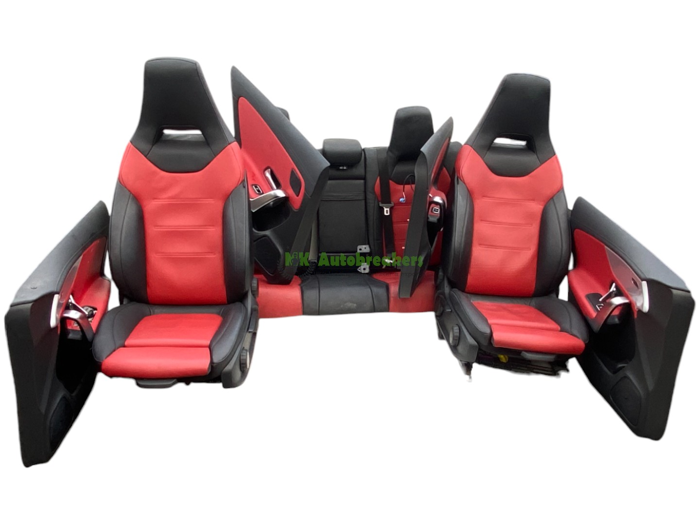 Mercedes CLA Seat Front and Rear Leather Coupe 4 Doors Complete Genuine 2019