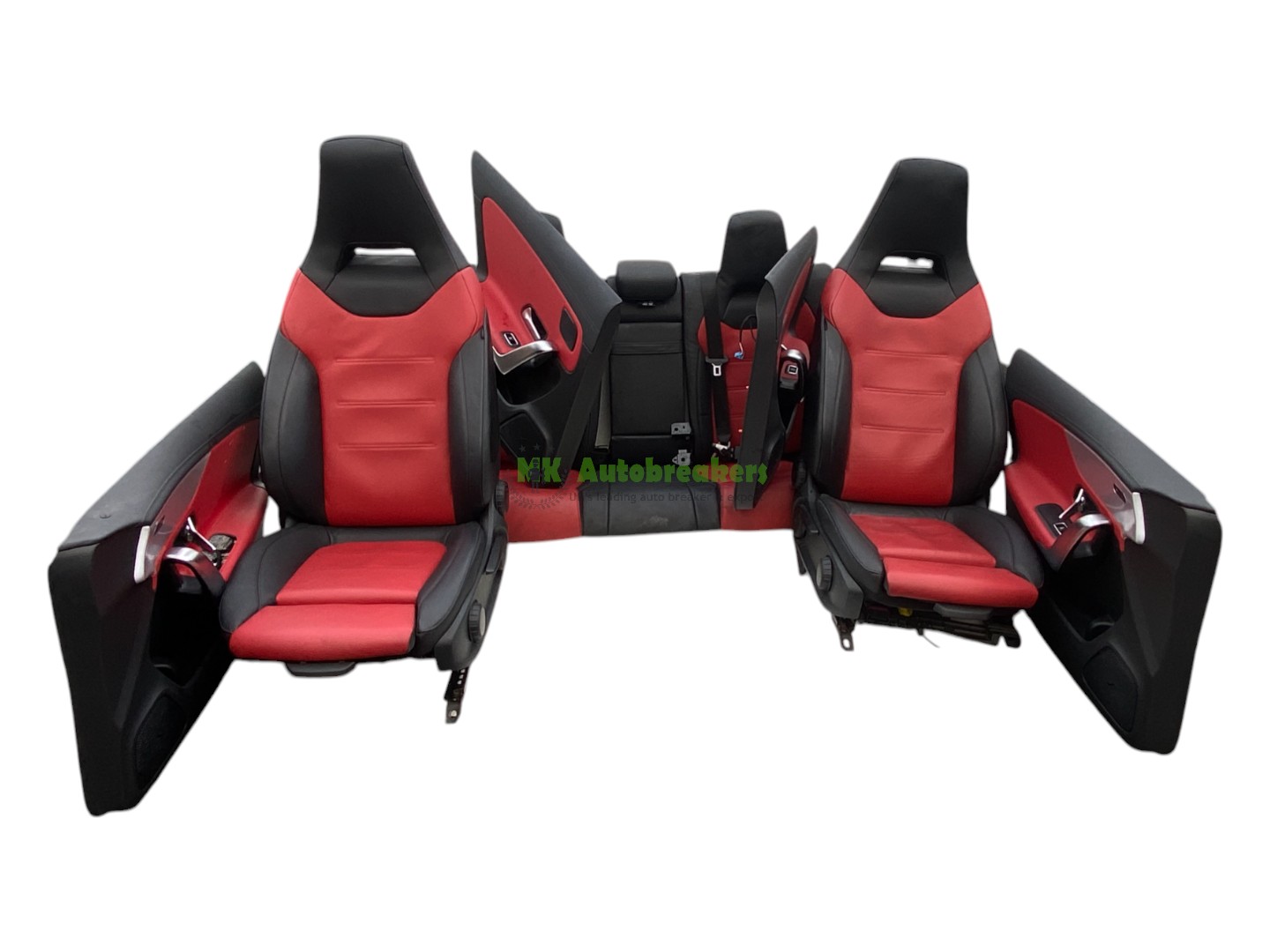 Mercedes CLA Seat Front and Rear Leather Coupe 4 Doors Complete Genuine 2019