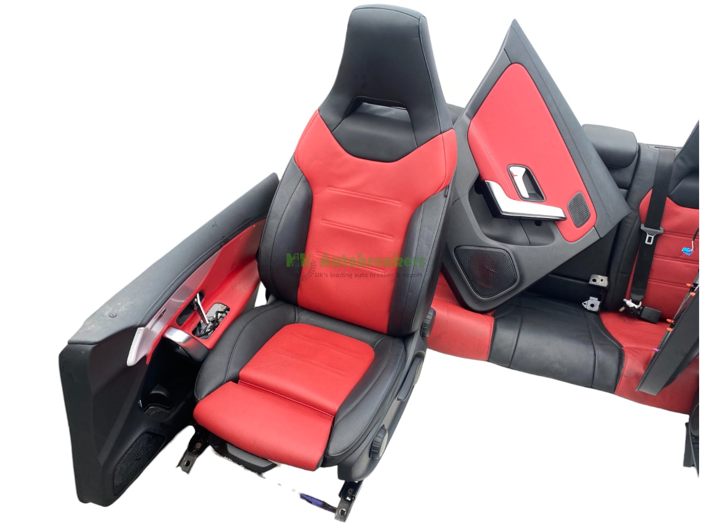 Mercedes CLA Seat Front and Rear Leather Coupe 4 Doors Complete Genuine 2019