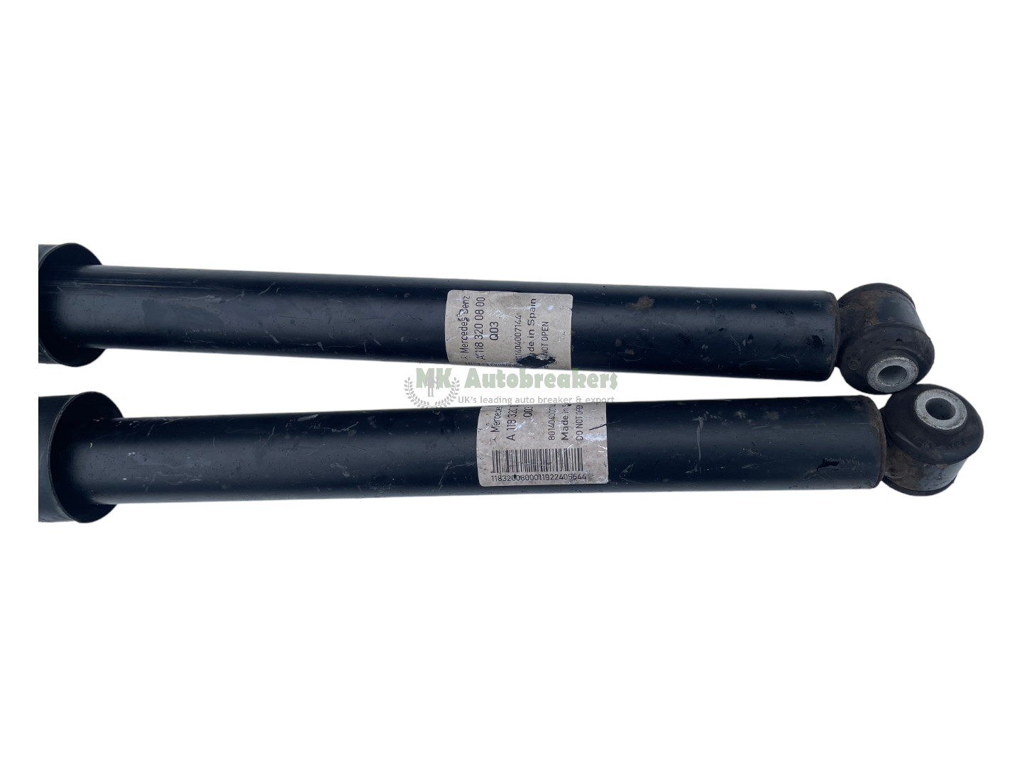 Mercedes CLA Shock Absorber A1183200800 Rear Pair Genuine 2019