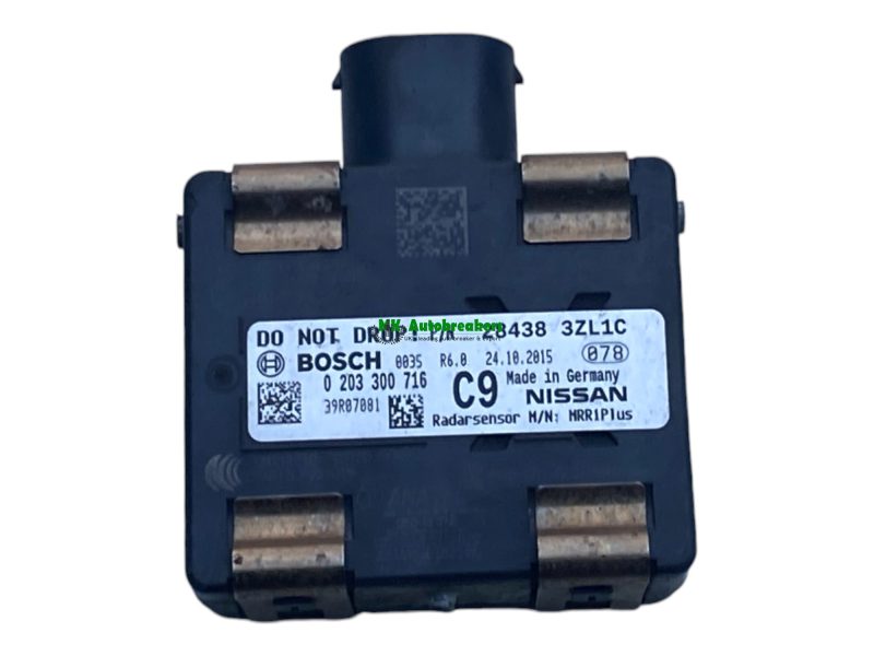 Nissan pulsar radar sensor control module 28438-3zl1c genuine 2016