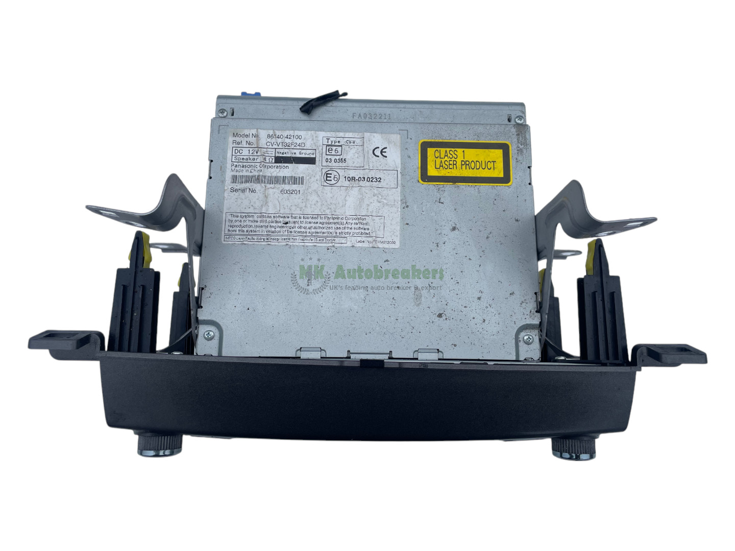 Toyota RAV 4 Multimedia SAT NAV Head Unit 86140-42100 Genuine 2013