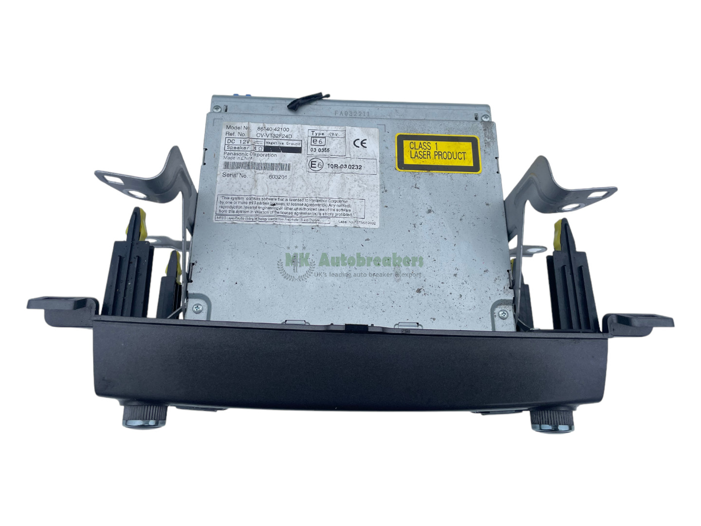 Toyota RAV 4 Multimedia SAT NAV Head Unit 86140-42100 Genuine 2013